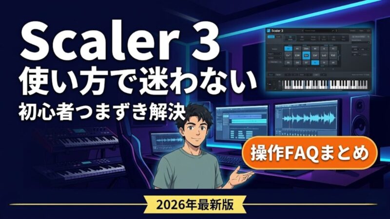Scaler 3の使い方で迷わない！初心者がつまずく操作FAQまとめのアイキャッチ画像