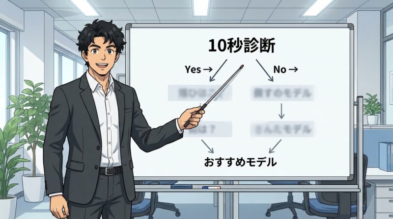 ホワイトボードで説明