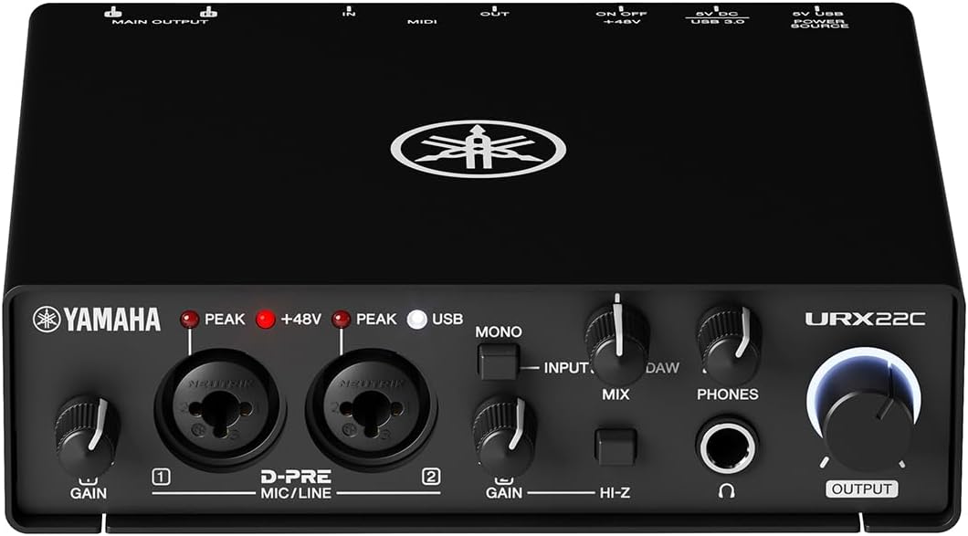 YAMAHA URX22C（旧Steinberg UR22C） レビュー＆リアルな口コミ徹底