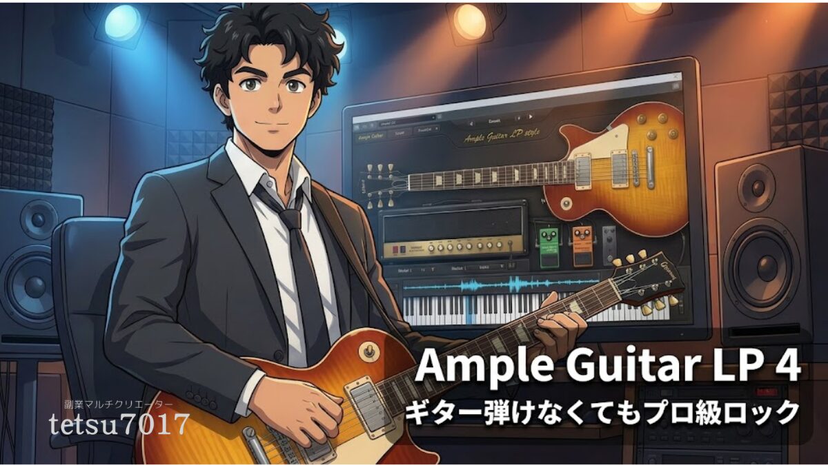 Ample Guitar LP 4レビュー|どれがいい?TC4・M4と比べてLP4がおすすめな人を正直解説のアイキャッチ画像