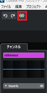 プラグインディレイ補正トップ左