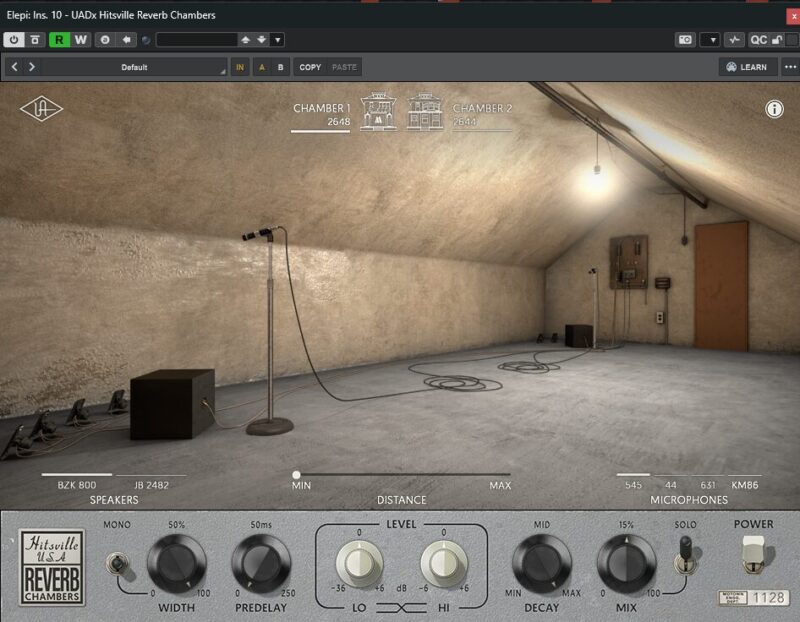 UADx Hitsville Reverb Chambers