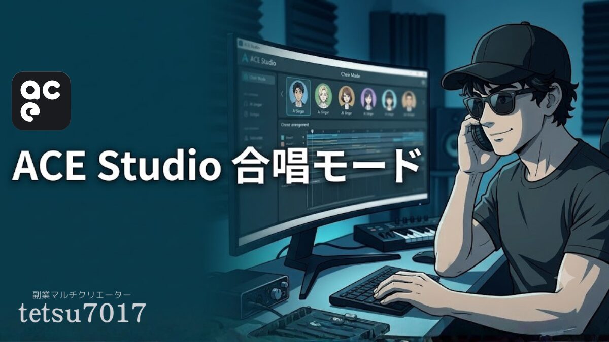 ACE Studio コーラスモードの使い方|Cubaseで壮大な合唱を作る手順を解説【SynthV比較あり】のアイキャッチ画像