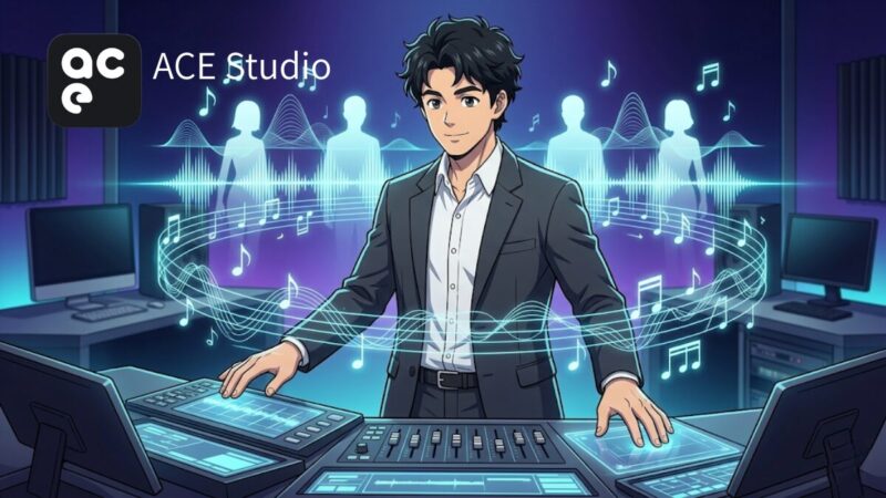 ACE Studio コーラスモードの使い方｜Cubaseで壮大な合唱を作る手順を解説【SynthV比較あり】のアイキャッチ画像