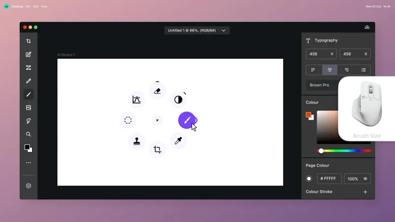 Logi Options+ の画面