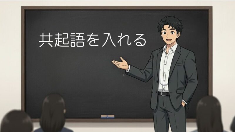 共起語を入れるのアイキャッチ