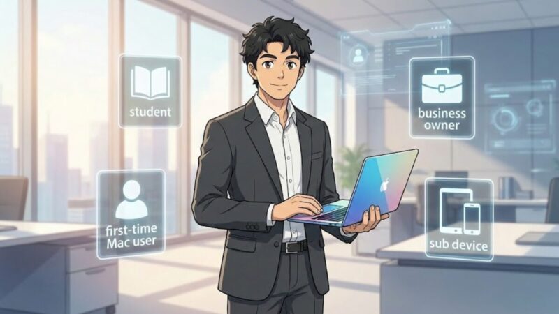 廉価版Macbookを持つtetsu7017