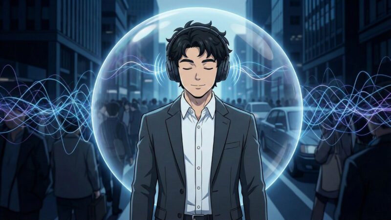 静寂をイメージ