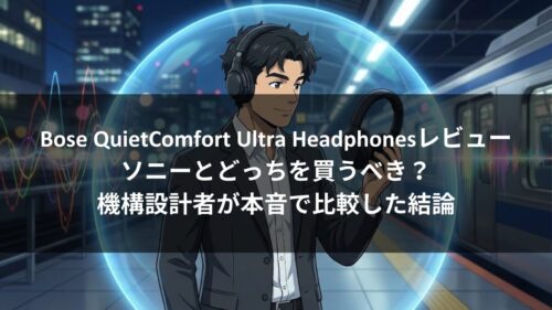 Bose QuietComfort Ultra Headphonesレビュー｜ソニーとどっちを買う
