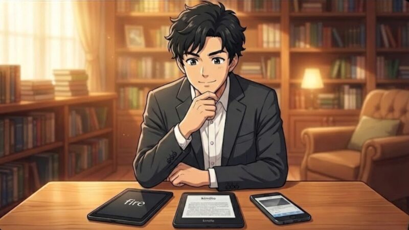 3つのガジェットを見ている