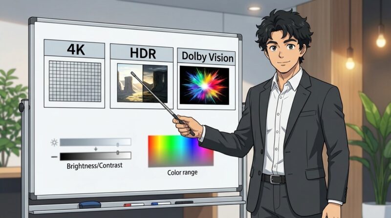 ホワイトボードで説明