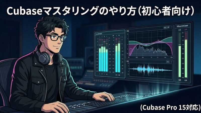 Cubaseマスタリングのやり方（初心者向け）