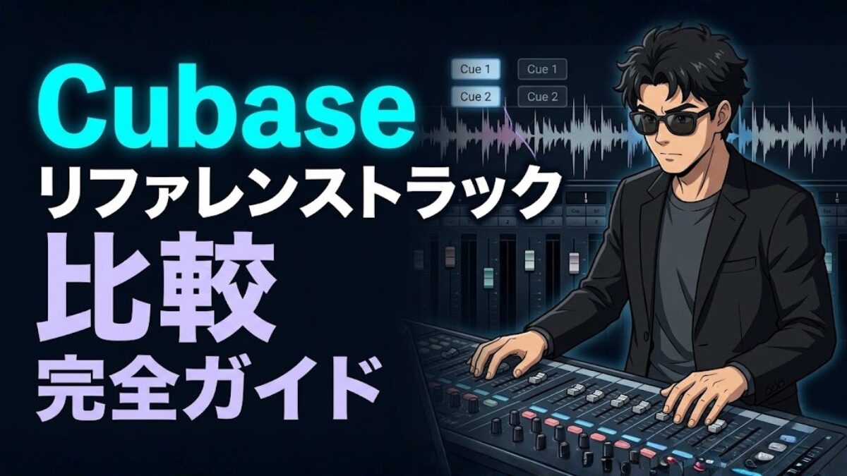 Cubaseリファレンストラック比較完全ガイド