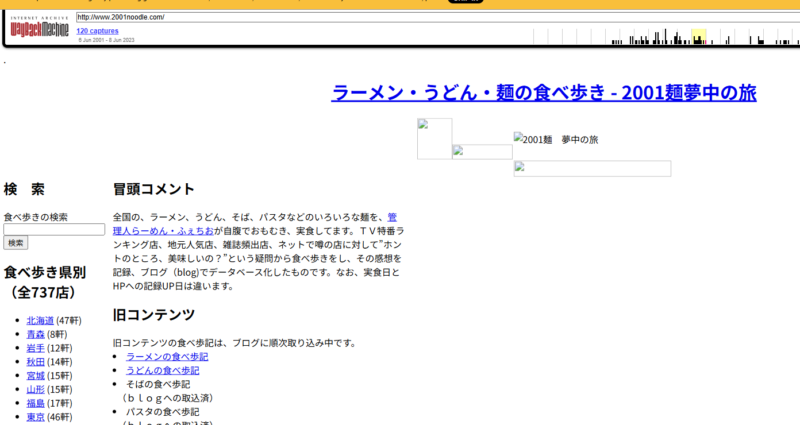 筆者の昔のブログサイト（現在は閉鎖）