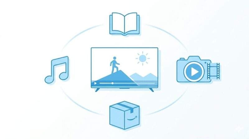 アマプラ特典をイメージしたアイキャッチ