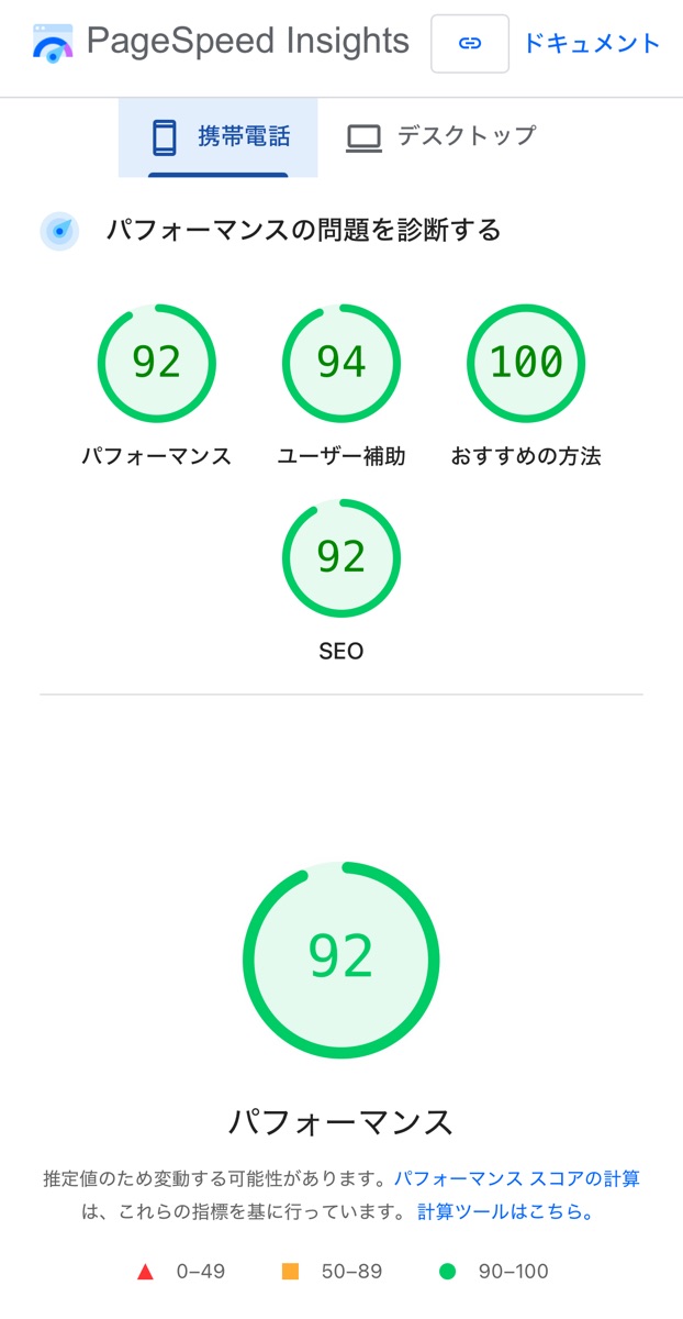 サイトスピード