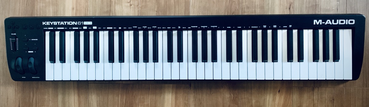 M-AUDIO Keystation 61MK3 MIDIキーボード M-AUDIO Keystation 61 MK3 MIDIキーボード ソフト付属 エム