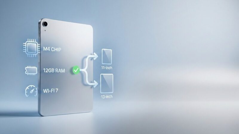 iPad AIR M4