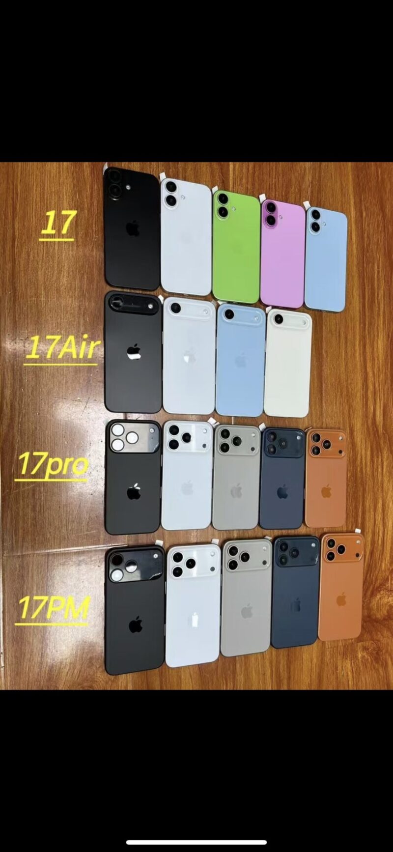 iPhone カラバリ