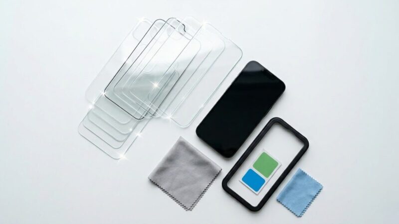 iPhone 17e ガラスフィルム おすすめ5選｜比較・選び方とケースとの セット購入を設計者が解説【2026年版】のアイキャッチ画像