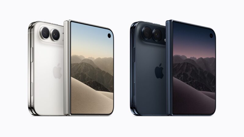 iPhone Duo スターホワイトとナイトスカイの2色