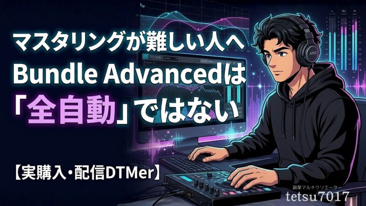 iZotope Mix & Master Bundle Advancedは全自動ではない|実購入レビュー