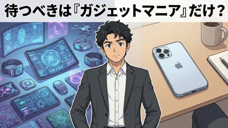 待つべきはガジェットマニア