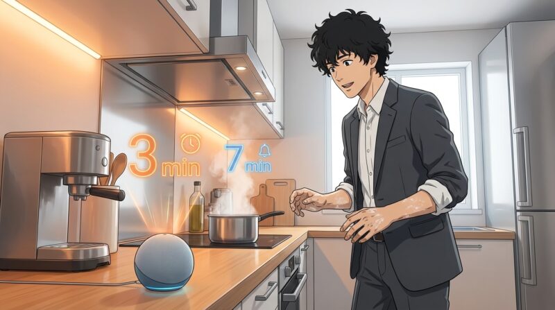 tetsu7017キッチンでアレクサ