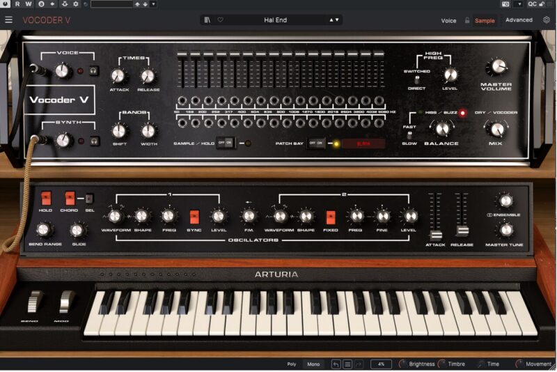 VOCODER V 画面