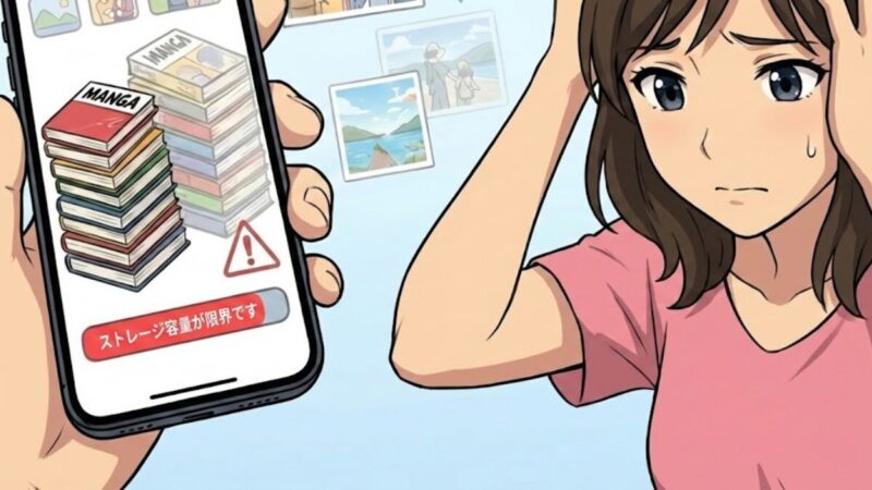 ストレージ足らずに頭を抱える